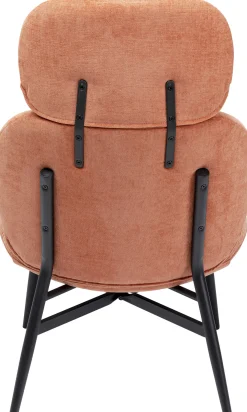 Fotel Elodie 67x105 cm jasnobrązowy - nogi czarne