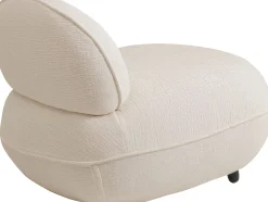 Fotel Kumo biały 70cm