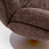 Fotel obrotowy Cosy brązowy