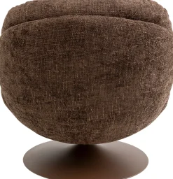 Fotel obrotowy Cosy brązowy