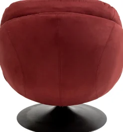 Fotel obrotowy Cosy winnoczerwony