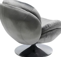 Fotel obrotowy Cosy 81x84 cm szary