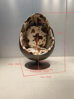 Fotel obrotowy Eye Ball Cow