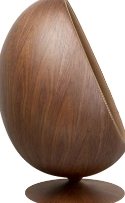 Fotel obrotowy Eye Ball orzechowy