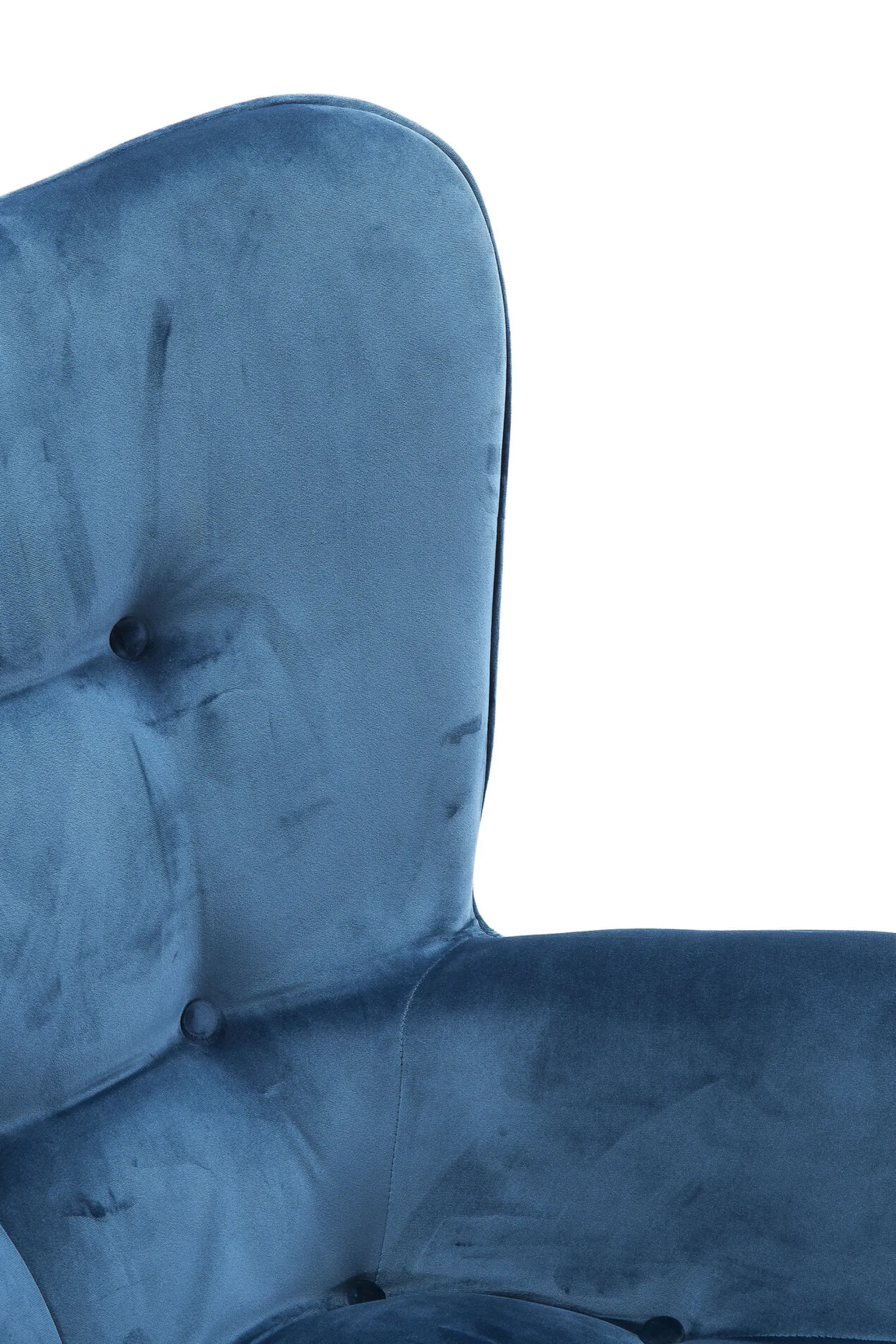 Fotel Vicky 73x94 cm niebieski