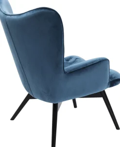 Fotel Vicky 73x94 cm niebieski