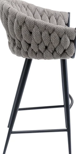 Hoker Knot 60x103 cm brązowy - nogi czarne