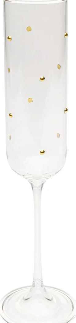 Kieliszek do Szampana Glam Dots 25cm