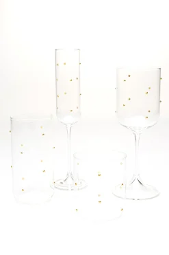 Kieliszek do Szampana Glam Dots 25cm