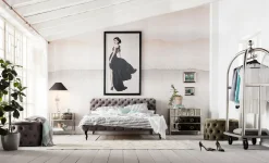 Łóżko Desire 180x200 cm szare