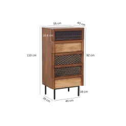 Komoda Gino 55x110cm