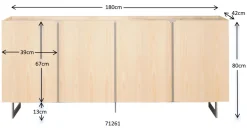 Komoda Giulio 180x80 cm