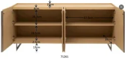 Komoda Giulio 180x80 cm