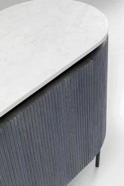 Komoda Glenn 160x75 cm biało-szara