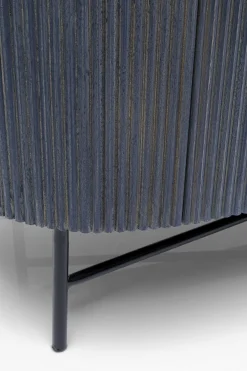 Komoda Glenn 160x75 cm biało-szara