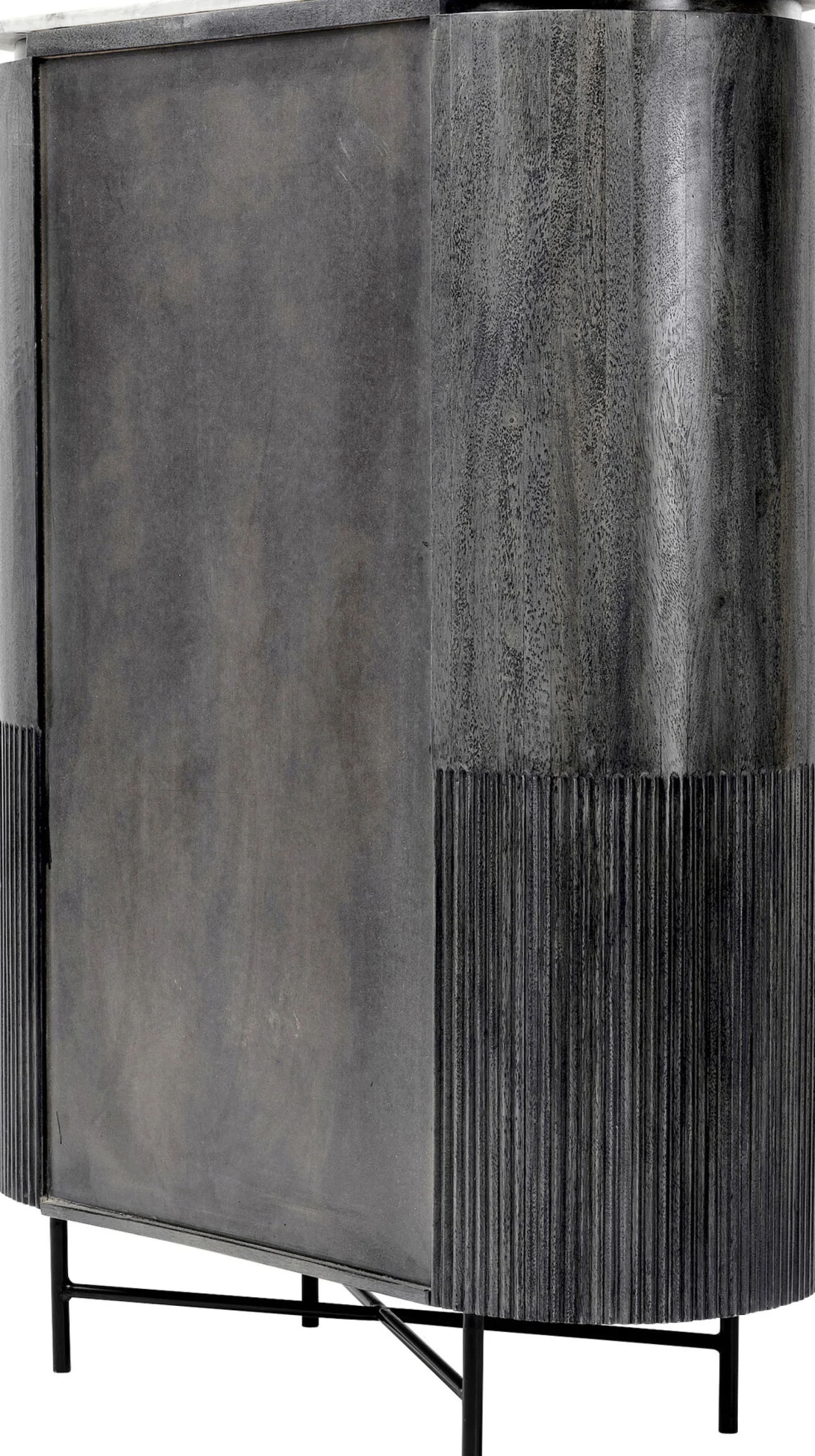Komoda Glenn 100x138 cm ciemnoszara