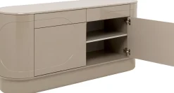Komoda Glossy Taupe 160x76cm