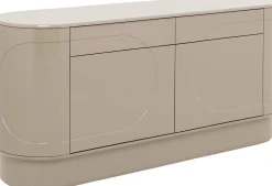 Komoda Glossy Taupe 160x76cm