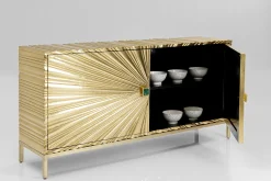 Komoda Illumino 160x80 cm złota