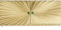 Komoda Illumino 160x80 cm złota