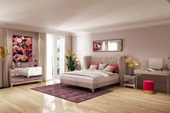 Komoda Luxury 141x77 cm lustrzana