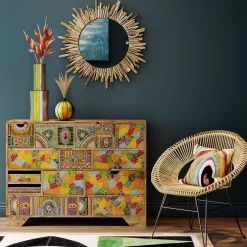 Komoda Paradise 118x88 cm kolorowa