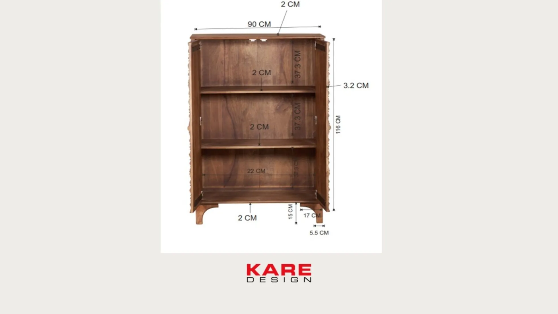 Komoda Santos 85x127cm