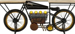 Konsola - barek Motorbike 180x43 cm czarna