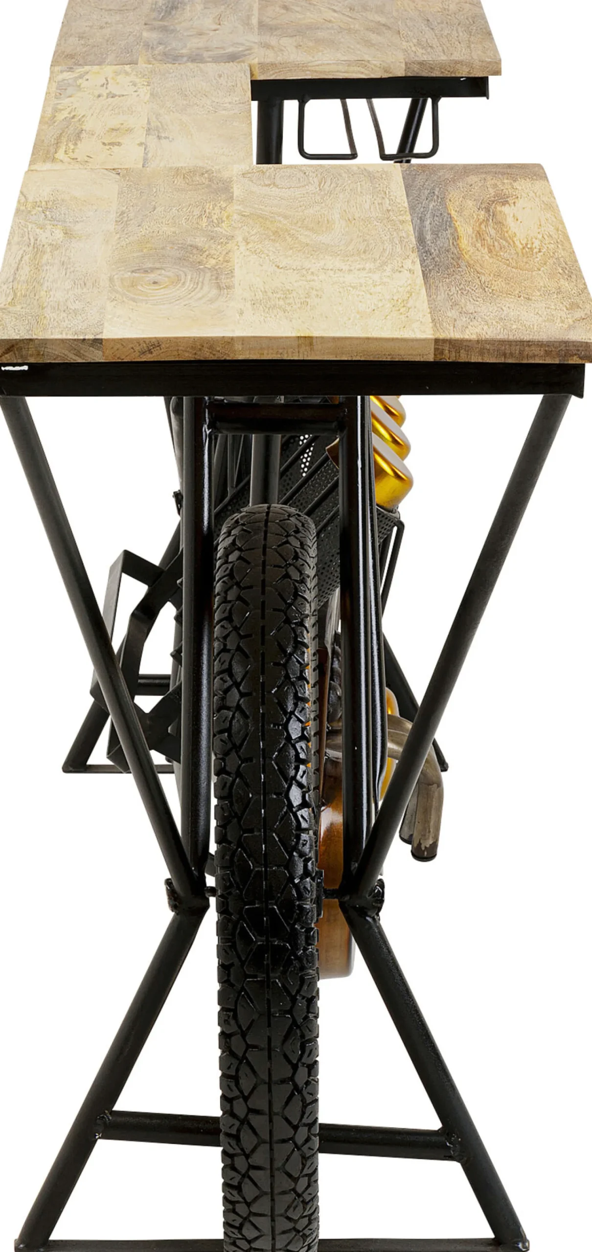 Konsola - barek Motorbike 180x43 cm czarna
