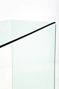 Konsola Clear Club 120x30 cm transparentna