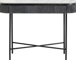 Konsola Glenn 100x32 cm blat marmur