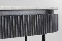 Konsola Glenn 100x32 cm blat marmur