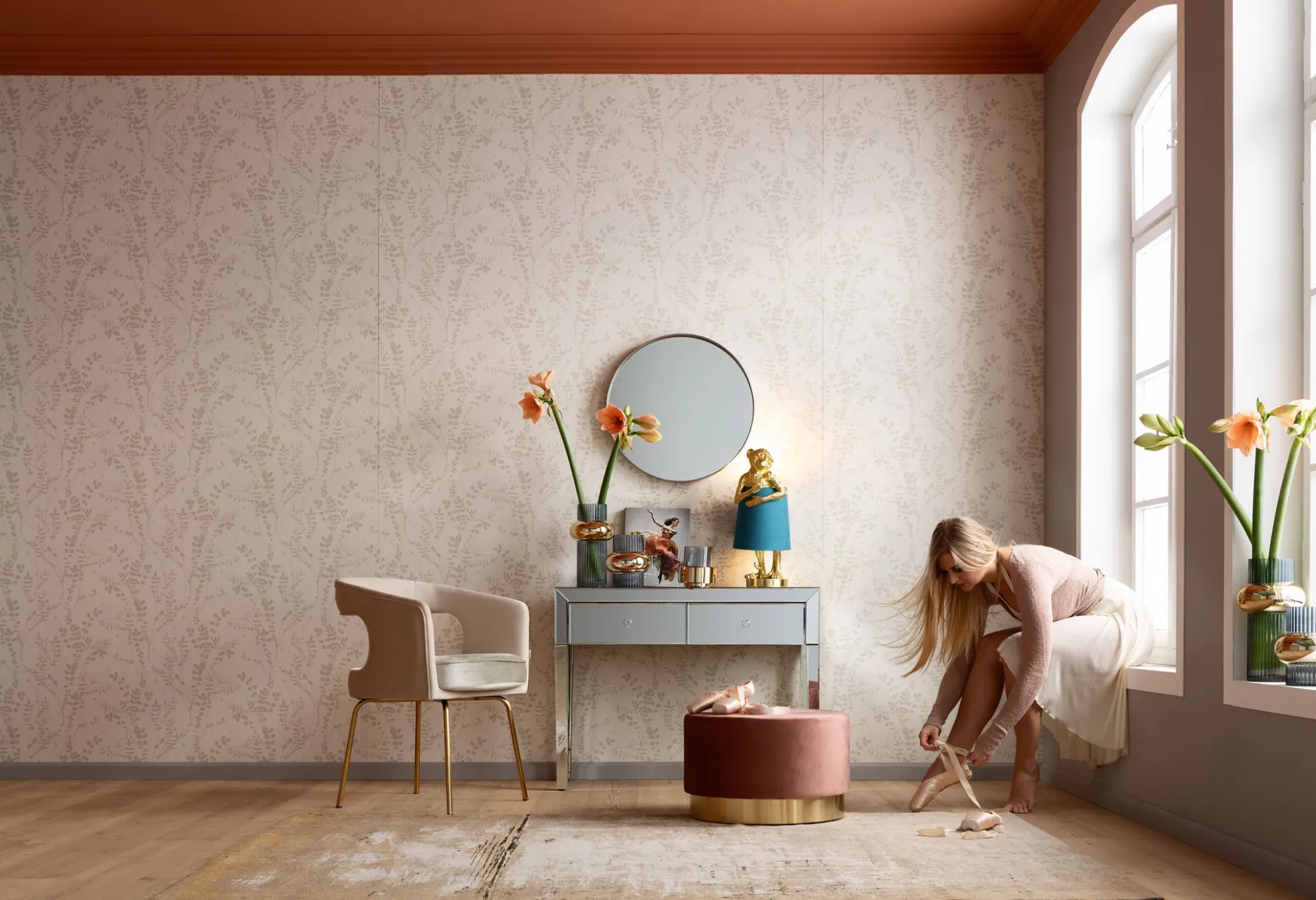 Konsola Luxury 100x40 cm lustrzana