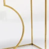 Konsola Miami Loft 120x35 cm złoto-biała