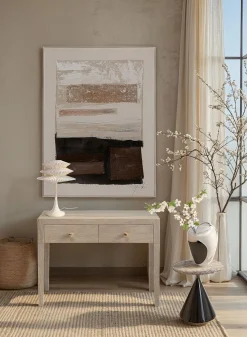 Konsola Travertino z Szufladami 100x77cm