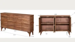 Kredens Santos 200x85cm