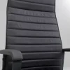 Krzesło biurowe Labora High 58x128 cm czarne
