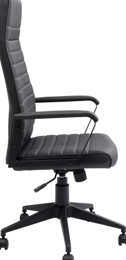 Krzesło biurowe Labora High 58x128 cm czarne