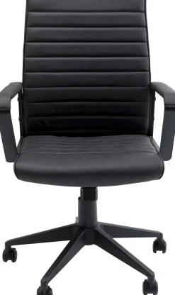Krzesło biurowe Labora 57x105 cm czarne