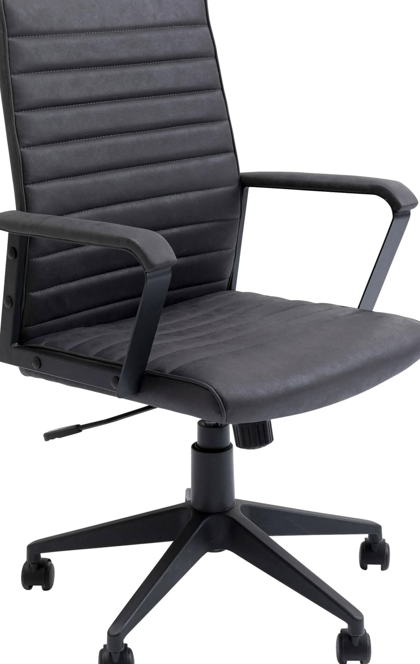Krzesło biurowe Labora 57x105 cm czarne