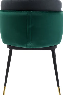 Krzesło Hojas 52x80 cm szaro-zielone