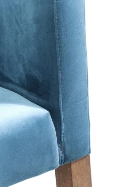 Krzesło Mode Velvet 58x87 cm niebieskozielone