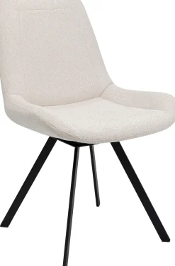 Krzesło obrotowe Baron 57x88 cm kremowe