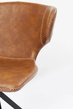 Krzesło Rusty 55x79 cm brązowe