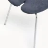Krzesło Soft Petal oceaniczne niebieskie