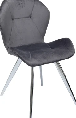 Krzesło Viva Chrome 52x82 cm szare