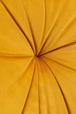 Krzesło z podłokietnikami Mila 60x89 cm żółte
