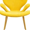 Krzesło z podłokietnikami Soft Blossom Yellow Mono