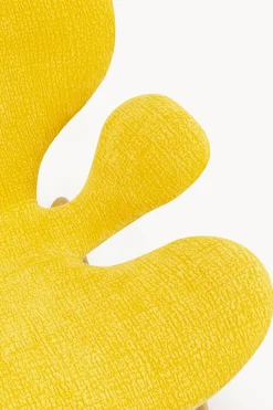 Krzesło z podłokietnikami Soft Blossom Yellow Mono
