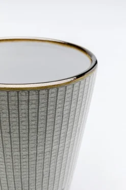 Kubek z uchem ceramiczny 420 ml szarobeżowy
